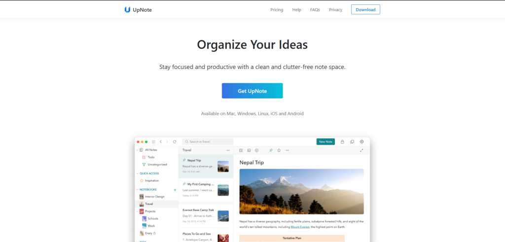 UpNote